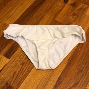 GIANNI BINI white swim bottoms! Size medium